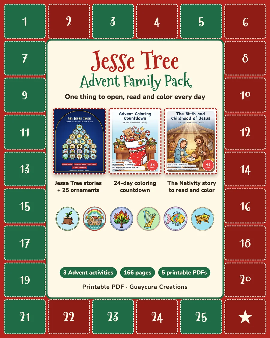 Advent Family Pack — etsy 01 cover