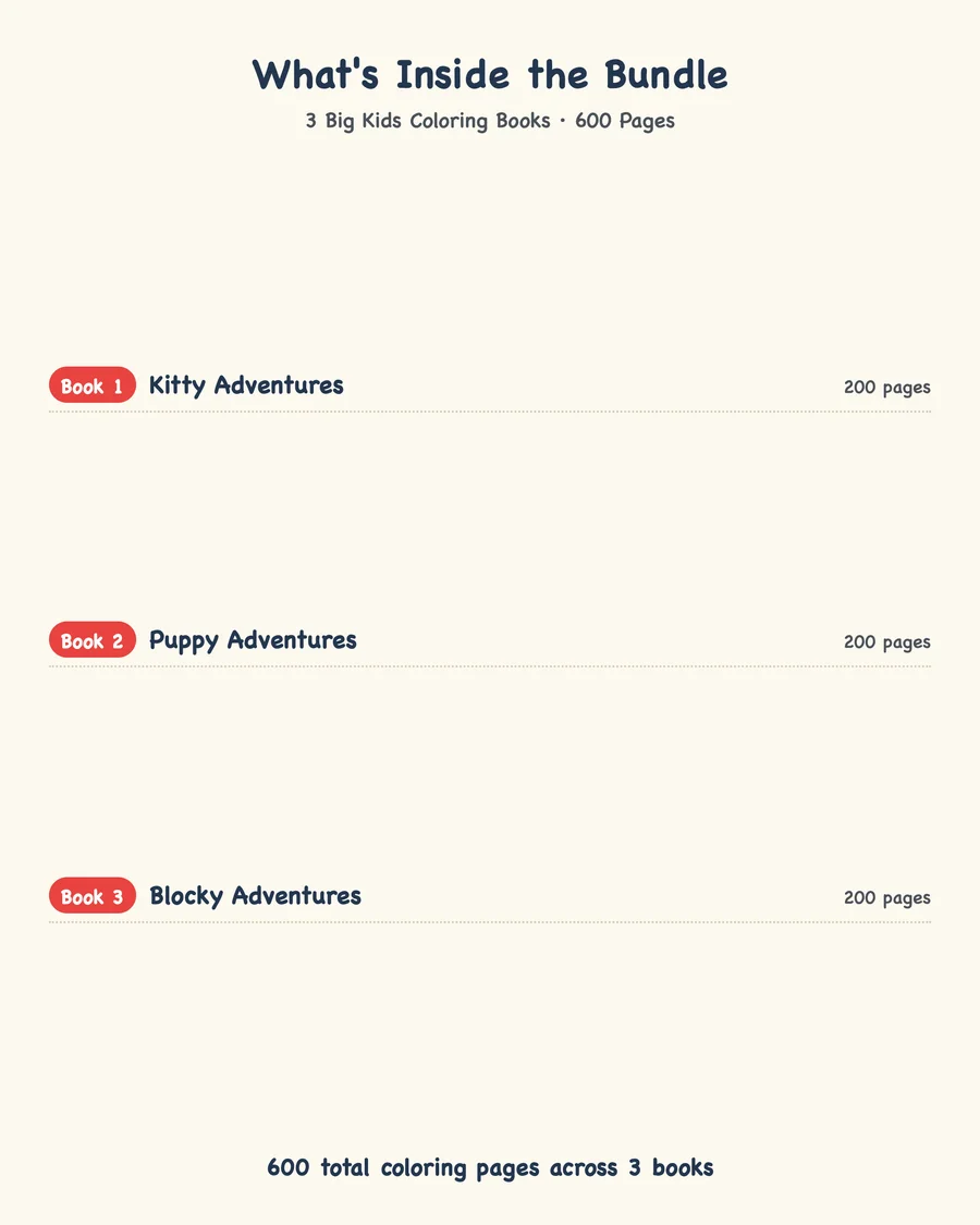 The Adventures Collection — bundle contents