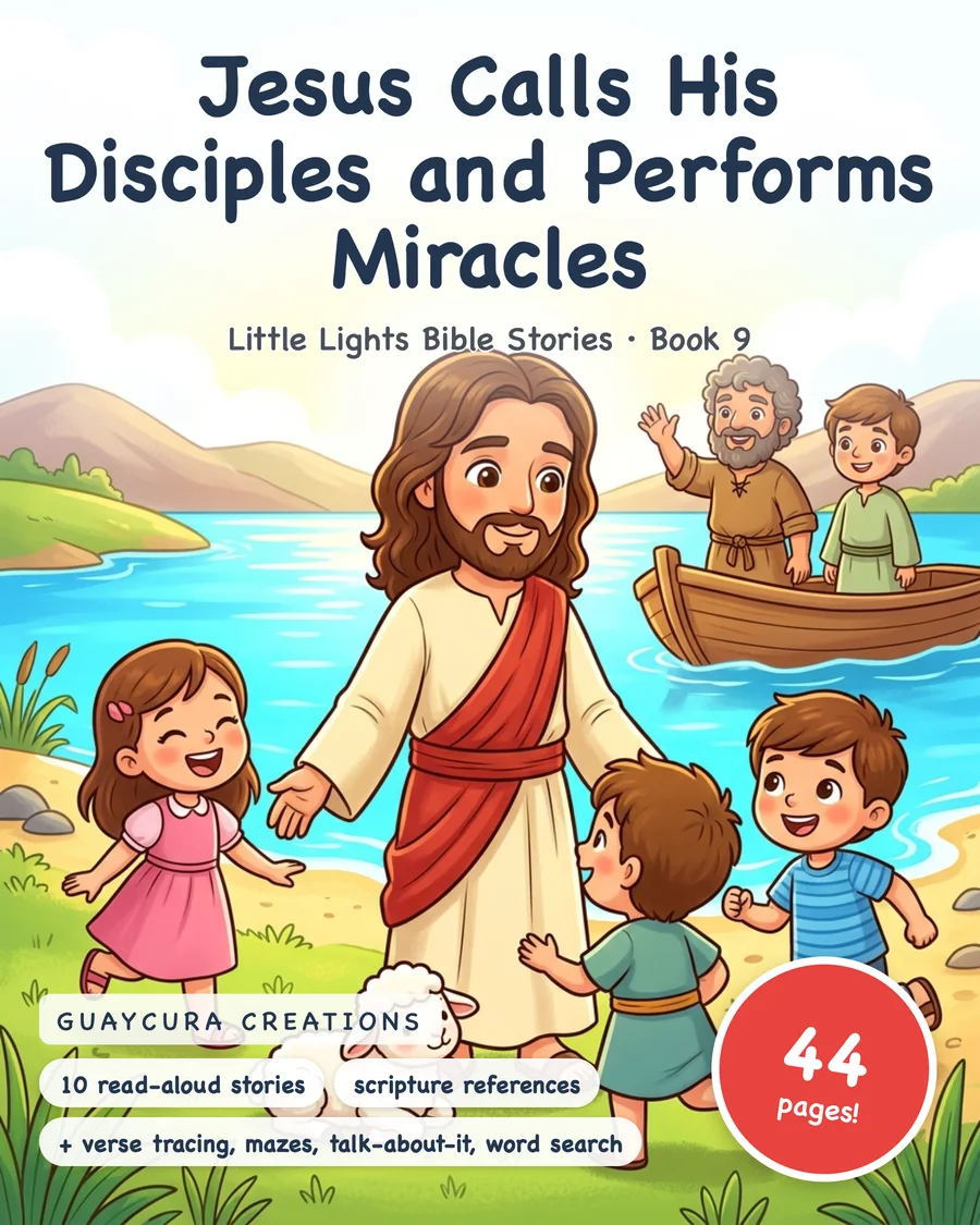 Jesus Calls His Disciples and Performs Miracles — cover main