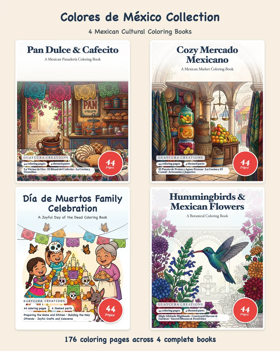 Colores de México Collection — bundle collage