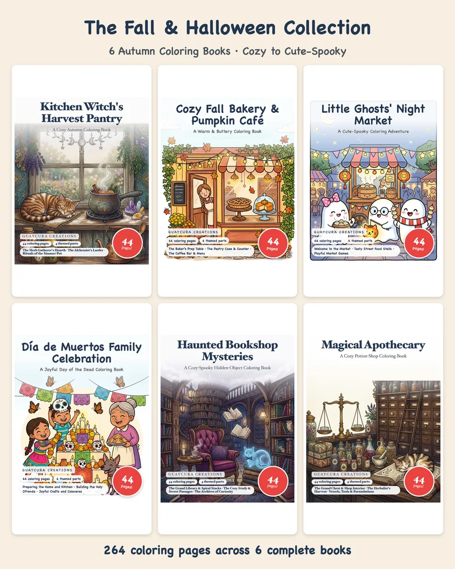 The Fall & Halloween Collection — bundle collage