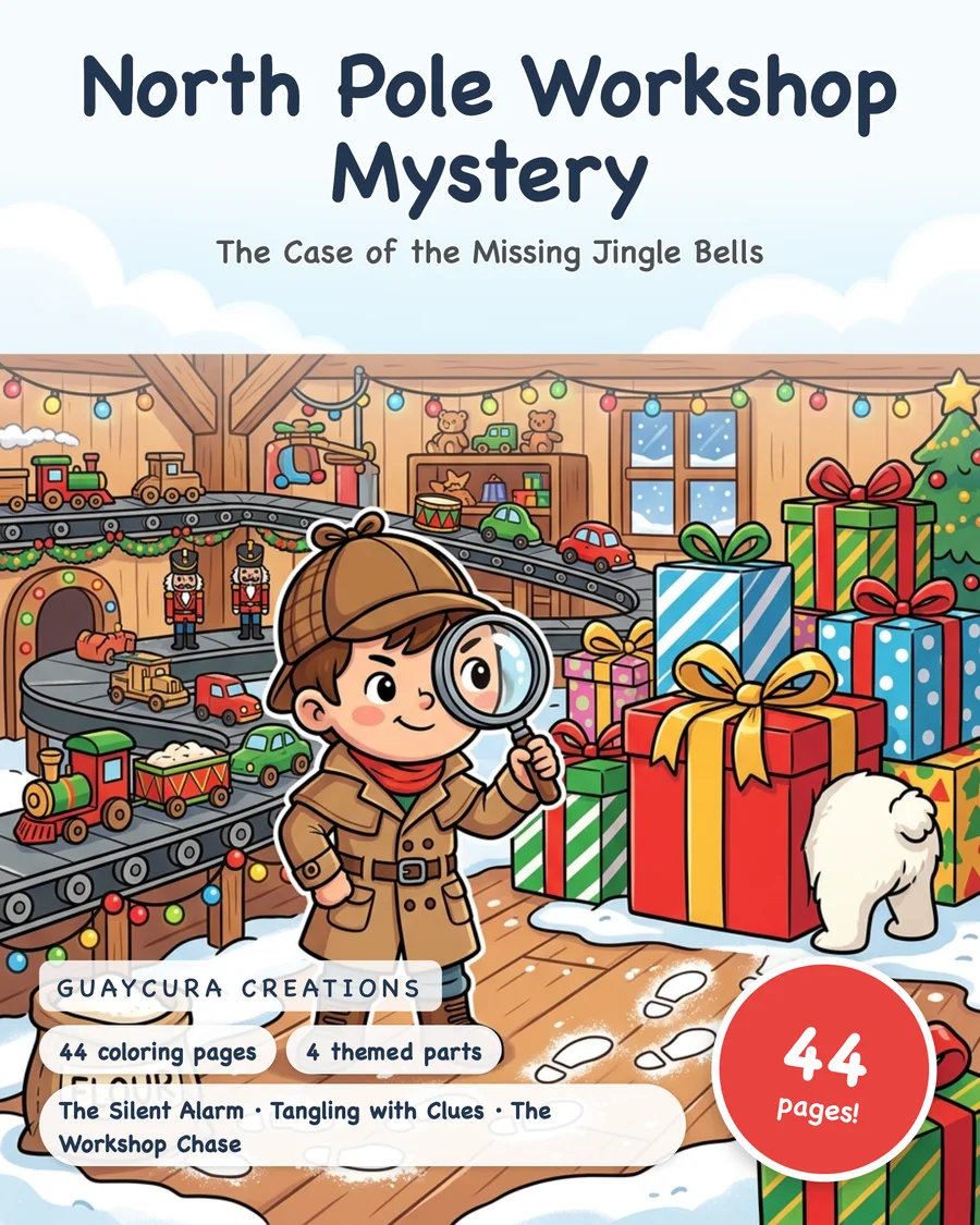North Pole Workshop Mystery — cover main